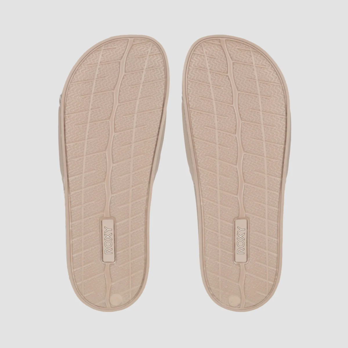 Roxy Slippy II Sliders Taupe - Womens - Image 3