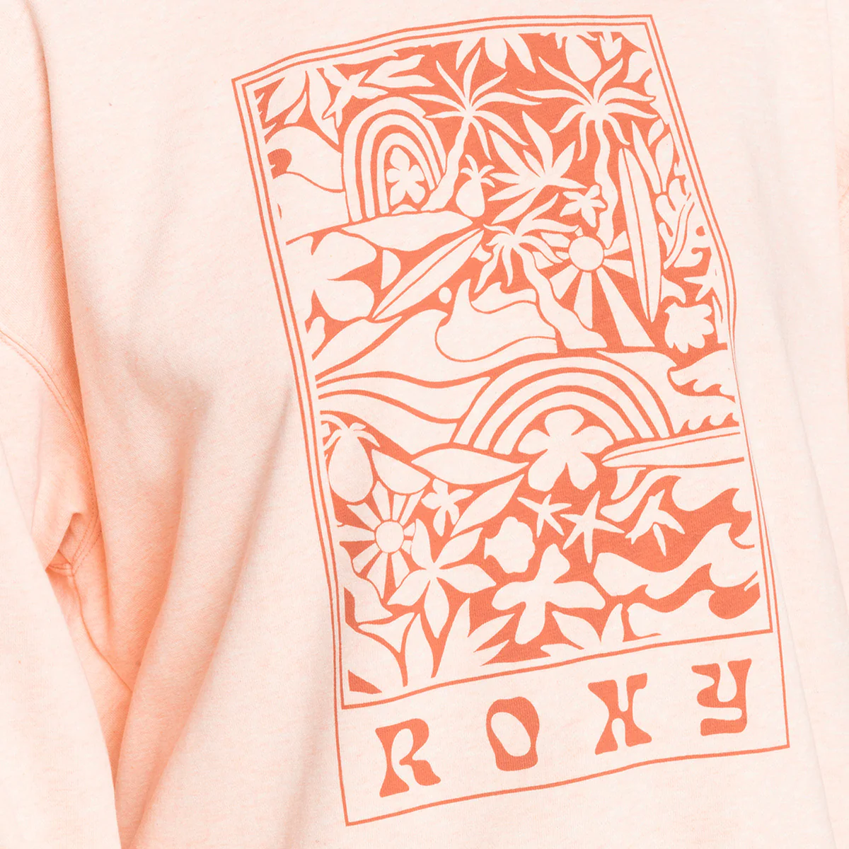 Roxy Take Your Place B Crew Sweat Pale Dogwood - Womens - Image 2