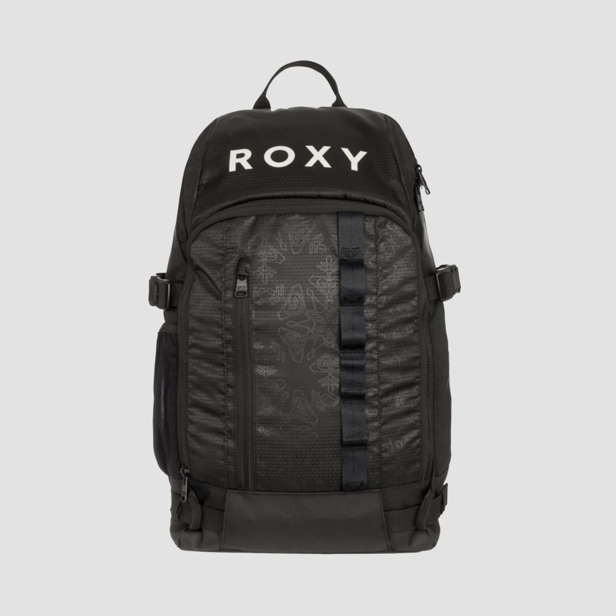 Roxy Tribute 23L Backpack True Black Snowflake Emboss - Womens