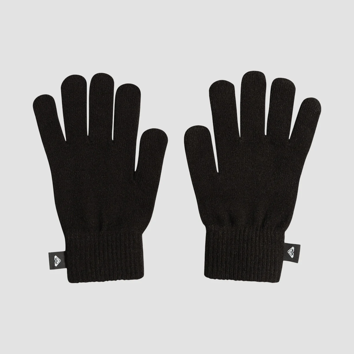 Roxy Tropical Snow Knitted Gloves Anthracite - Womens