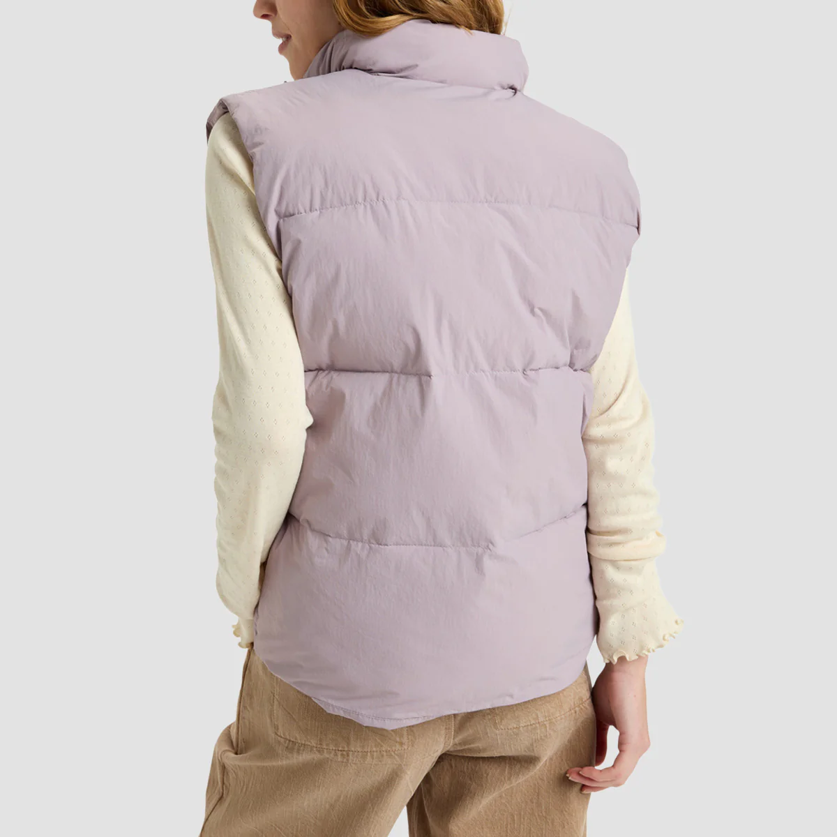 Roxy Under The Cloud Puffer Vest Jacket Nirvana - Womens - Image 2
