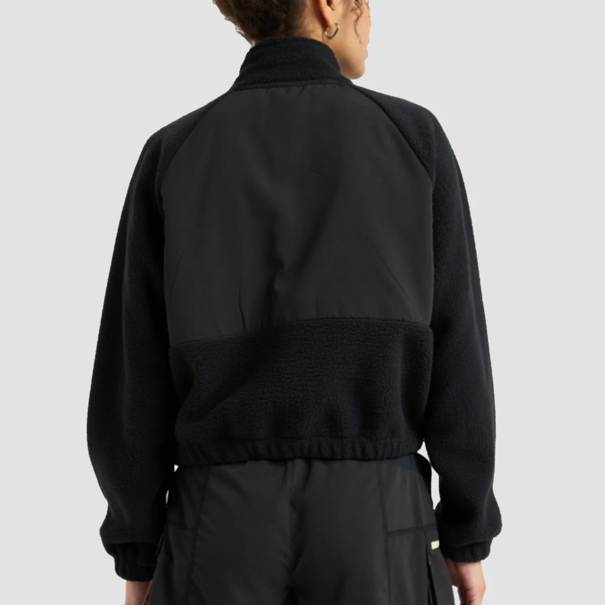 Roxy Waves Of Warmth Explorer Full Zip Fleece Jacket Anthracite - Womens - Image 2