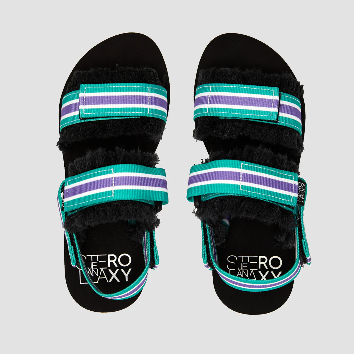 Roxy X Stella Jean Palma Sandals Tropical Green - Womens - Image 2