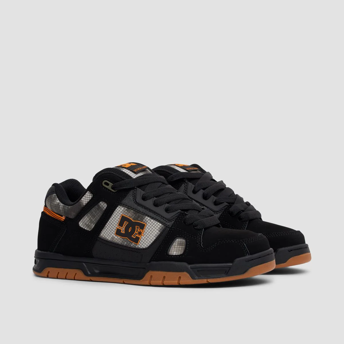 DC Stag Shoes - Black/Orange - Image 2