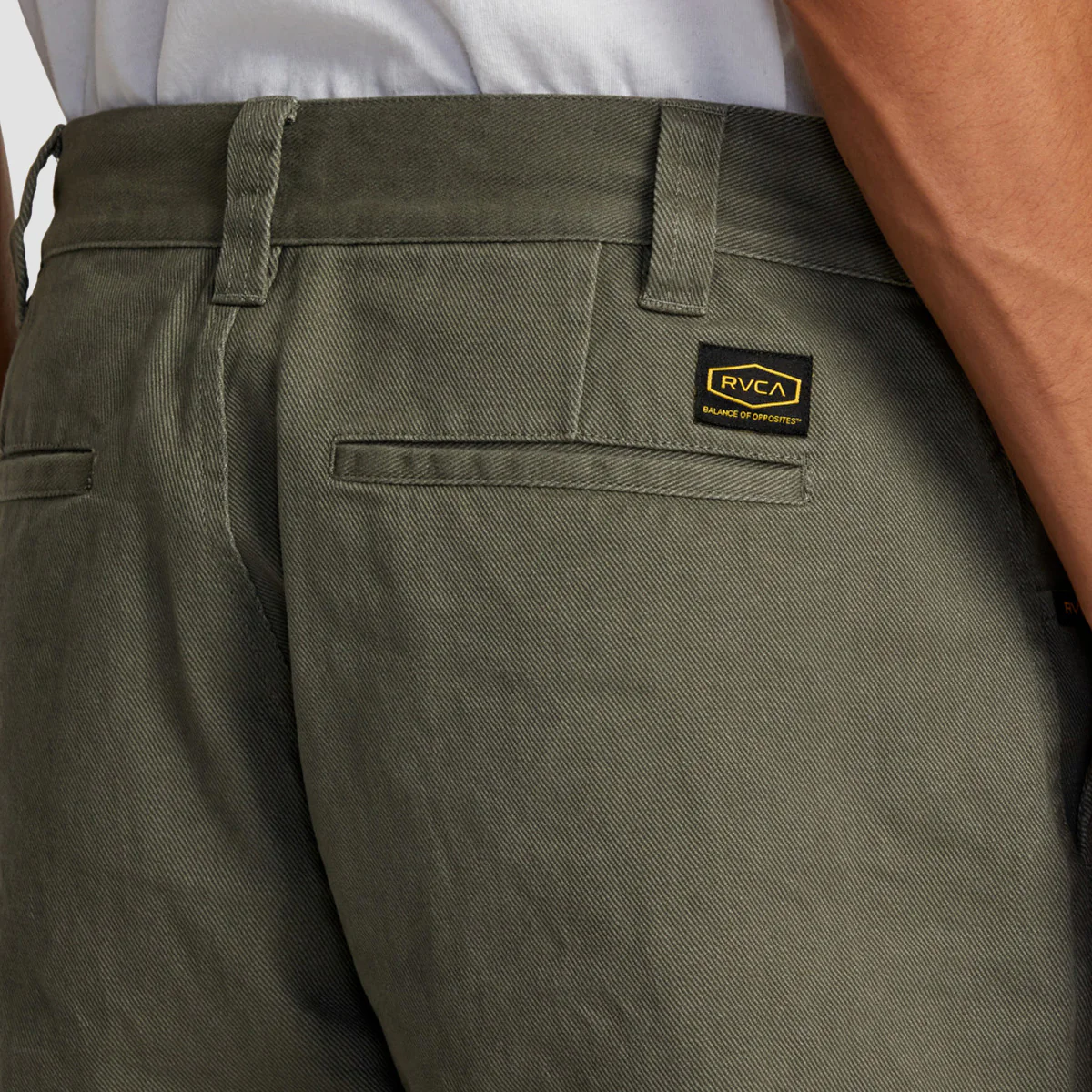 RVCA Americana Chino Pants Olive - Image 4