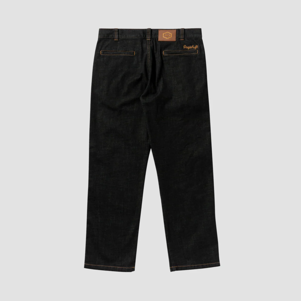 RVCA Americana Day Relaxed Fit Jeans Black Denim - Image 4