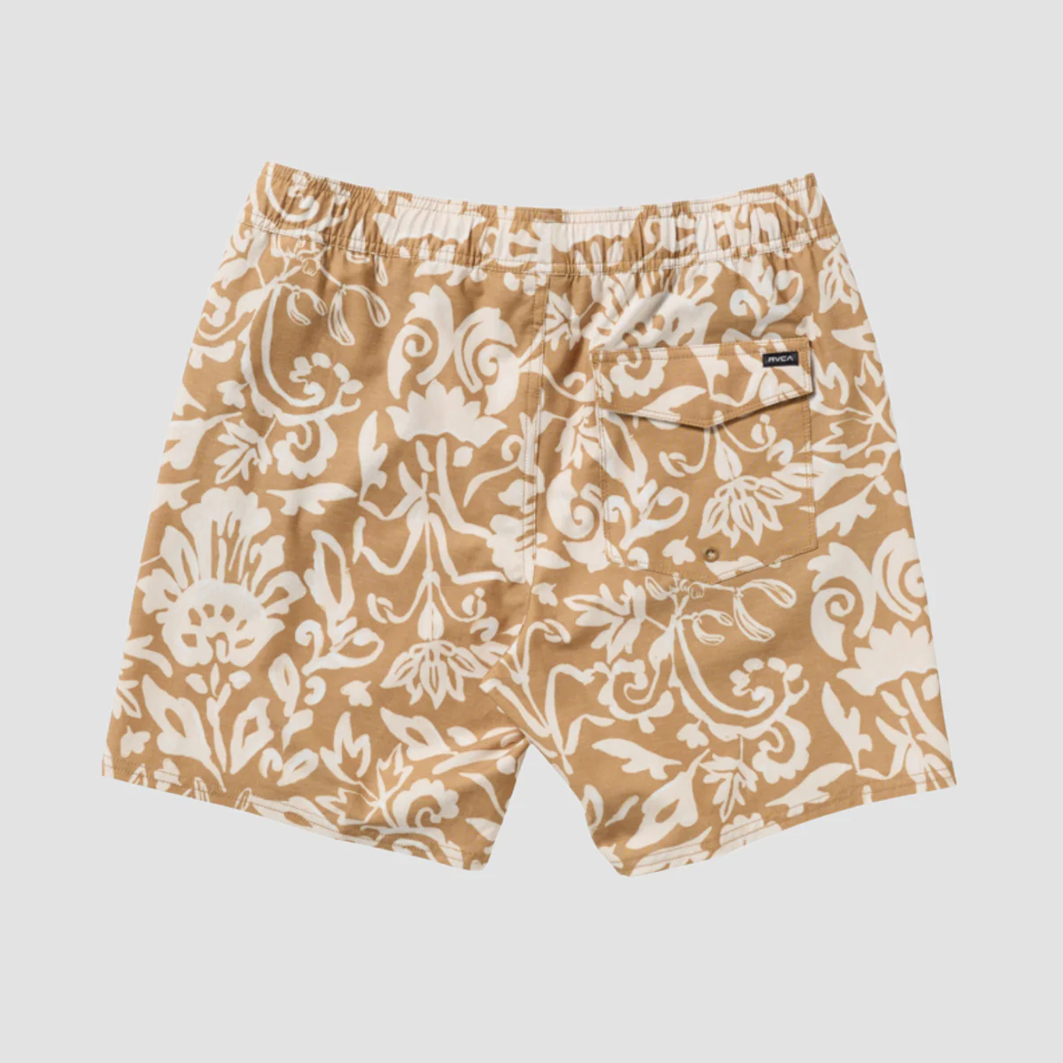 RVCA Atlas Elastic 17" Swim Shorts Camel - Image 2