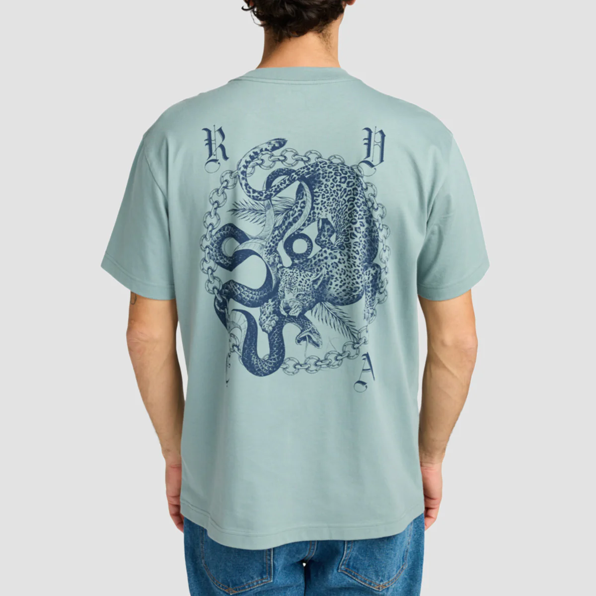 RVCA Benj Battle T-Shirt Lead