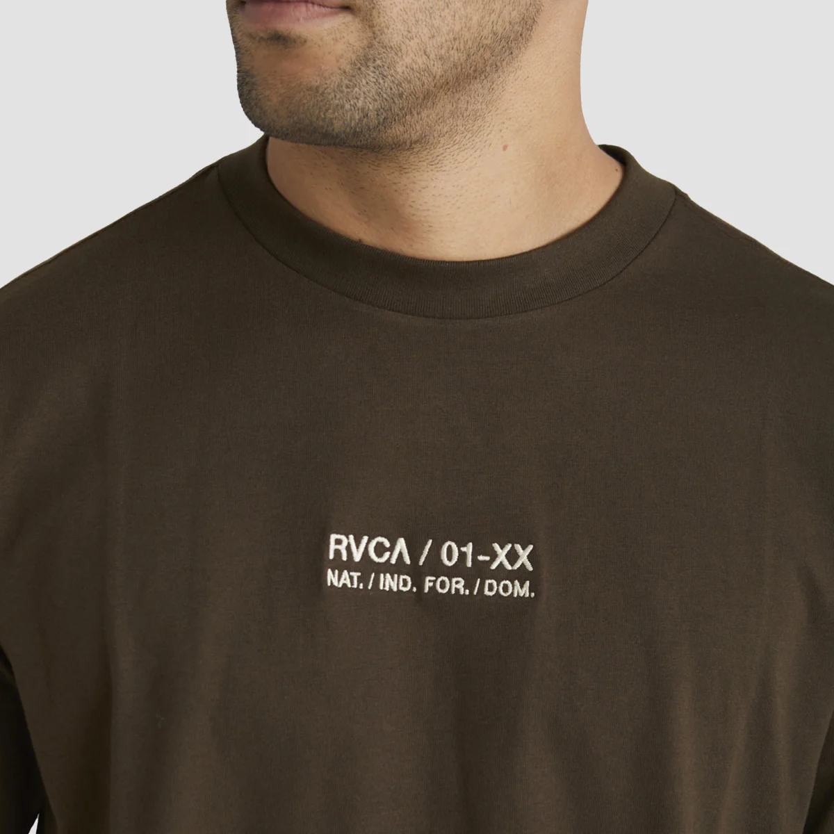 RVCA Circa T-Shirt Chocolate - Image 2