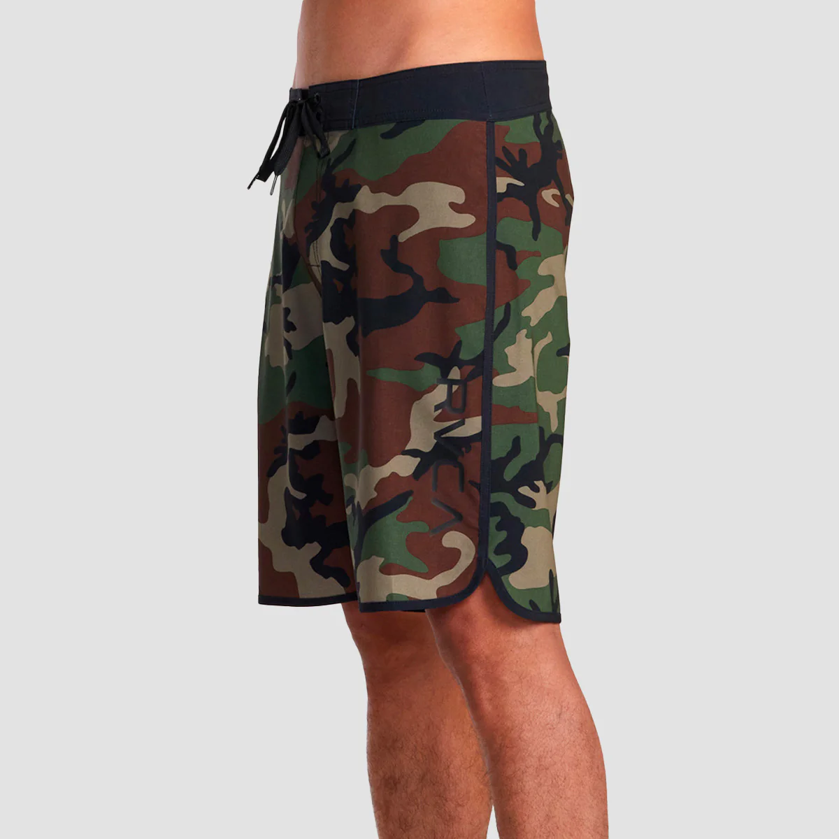 RVCA Eastern 20" Swim Shorts Woodland Camo - Image 3