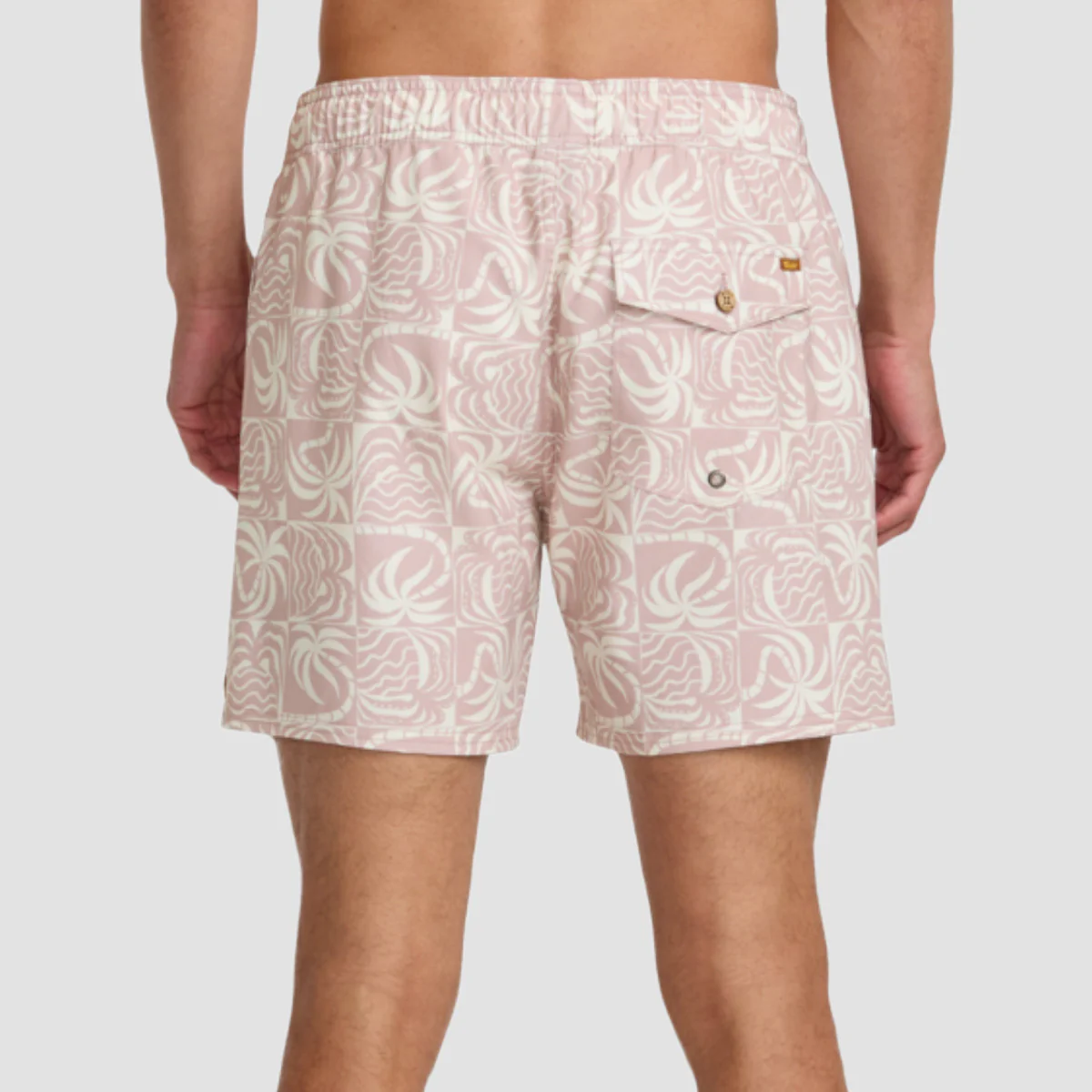 RVCA Exotica Elastic 16" Boardshorts Pale Mauve - Image 2