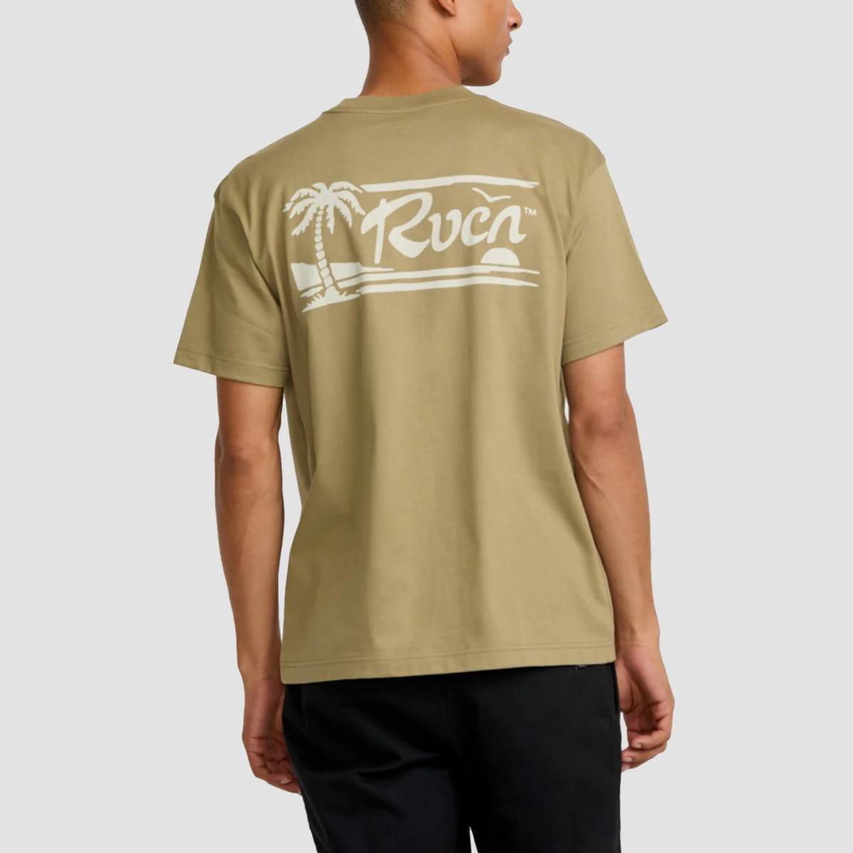 RVCA Exotica Pocket T-Shirt Coyote - Image 2