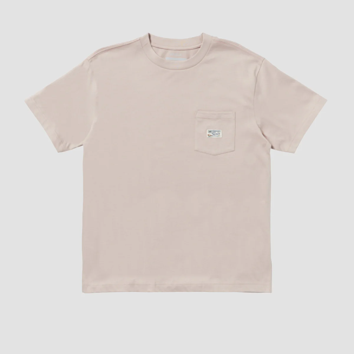 RVCA Exotica Pocket T-Shirt Pale Mauve