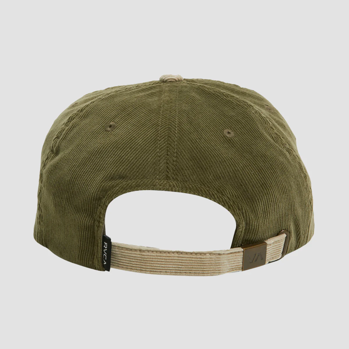 RVCA Hoops Strapback Cap Hunter Green - Image 2