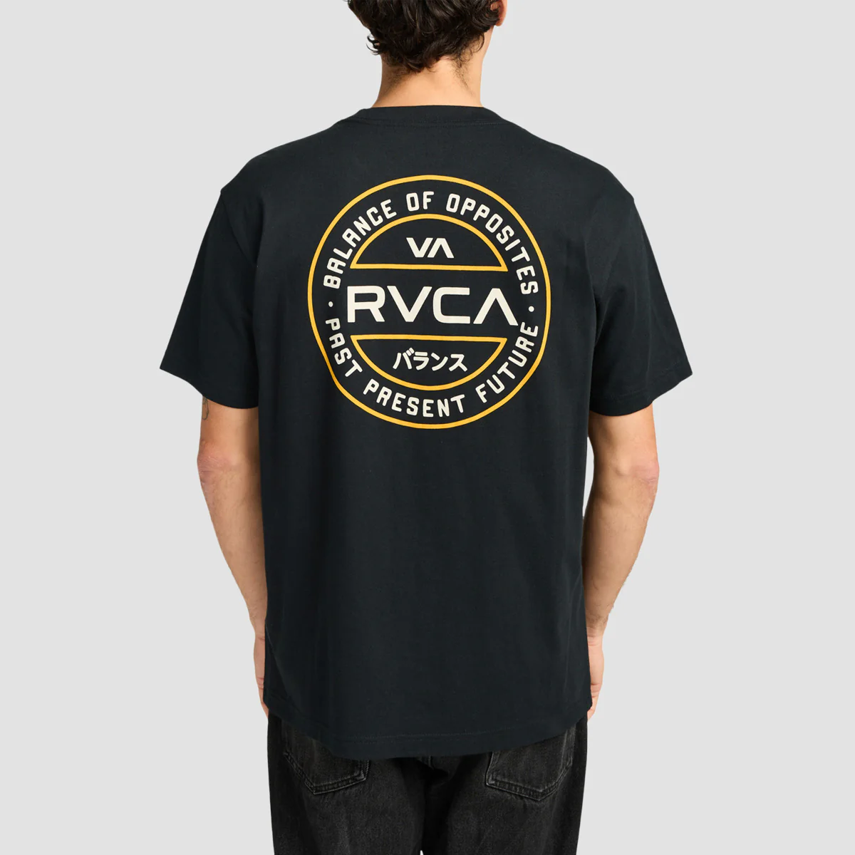 RVCA Logo Pack T-Shirt Black - Image 2