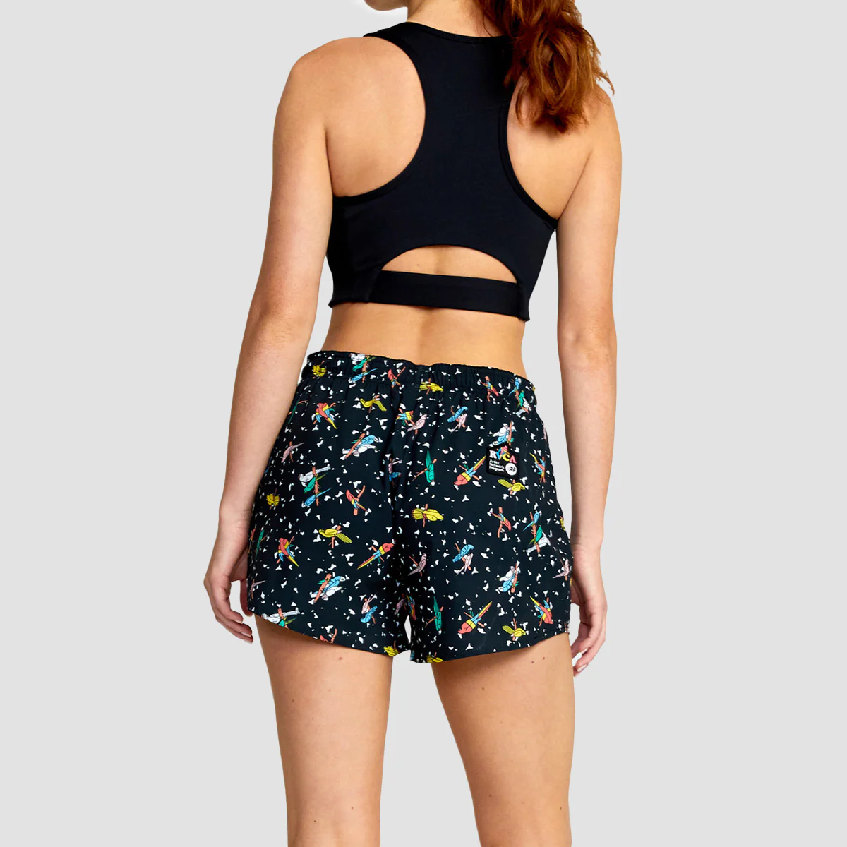 RVCA Luke Pelletier X Kristen Liu Wong Shorts Parrots Multi - Womens - Image 2