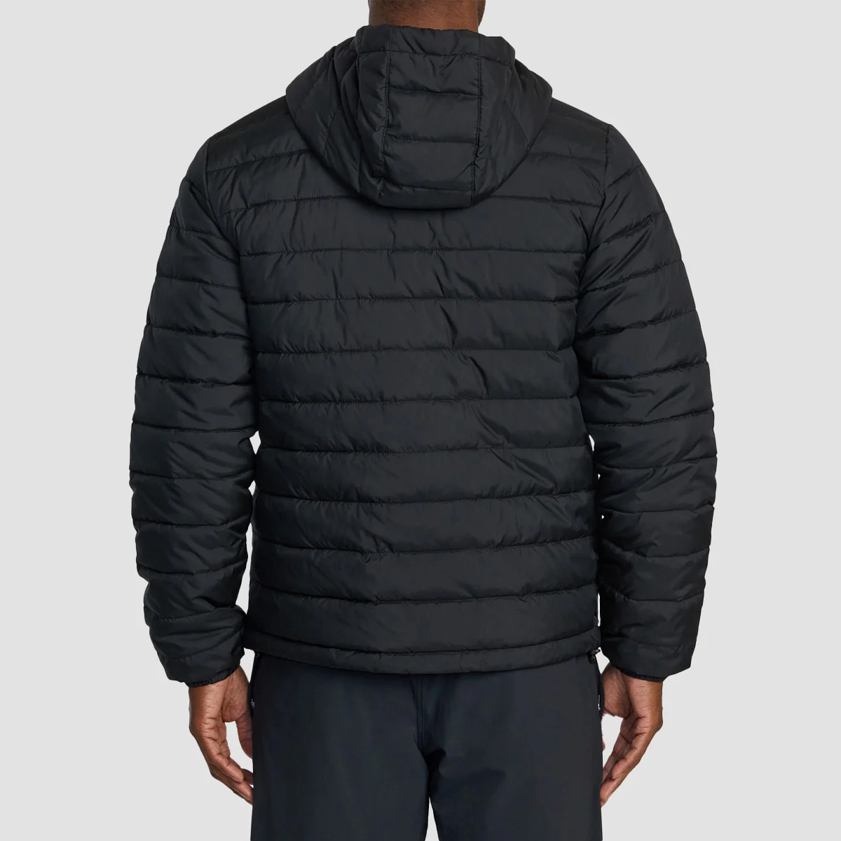 RVCA Packable Puffa Hood Jacket Black - Image 2