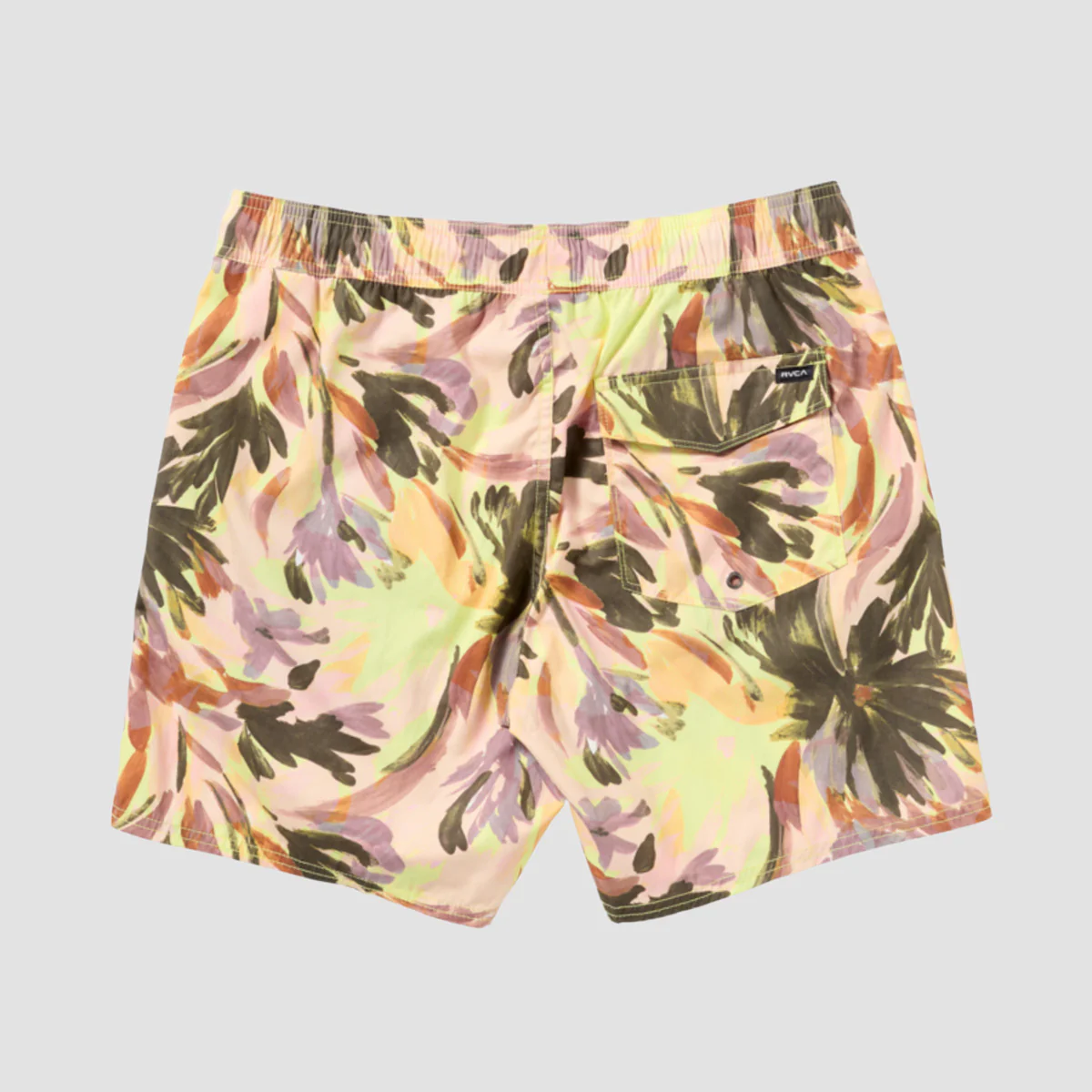 RVCA Perry Elastic 17" Swim Shorts Peach - Image 2