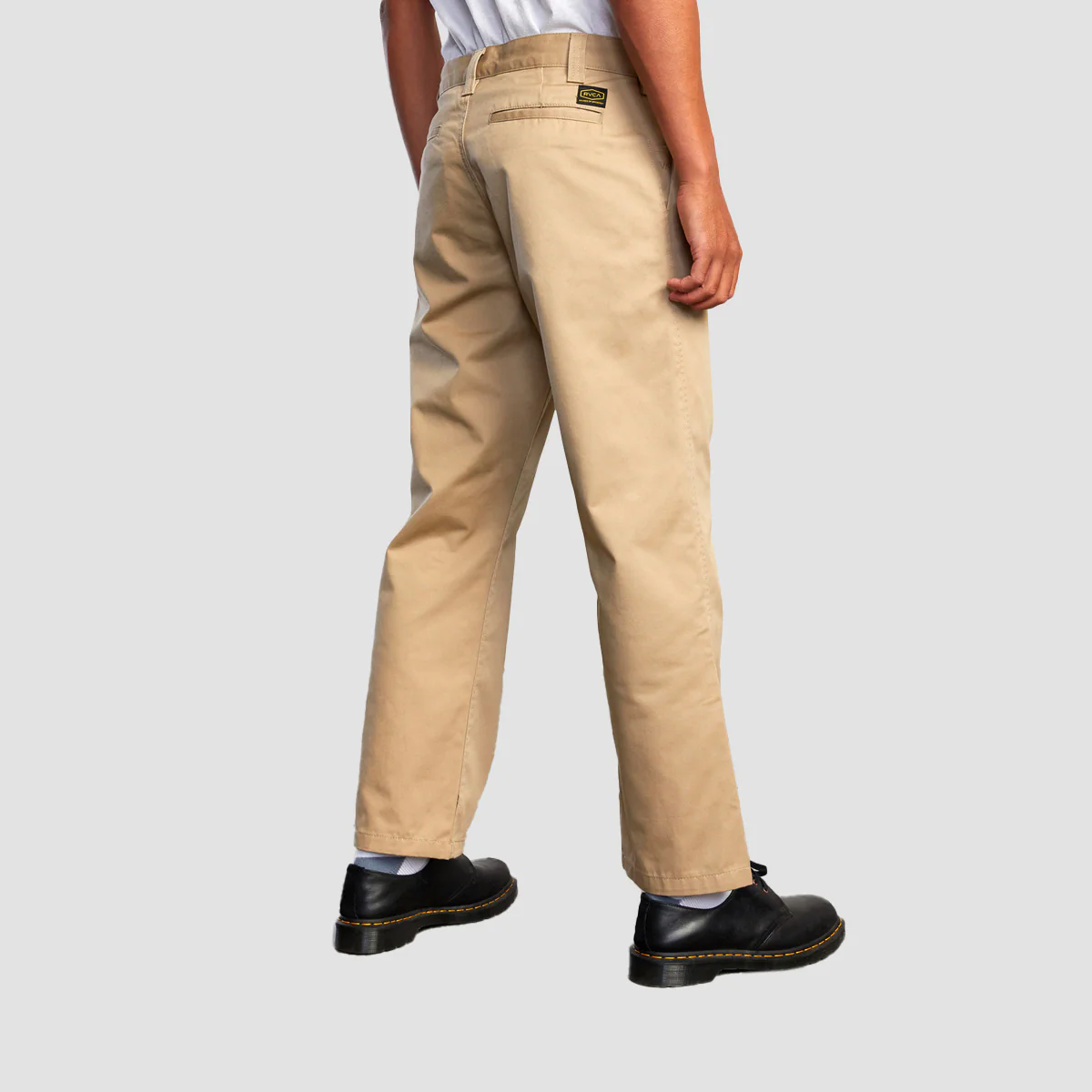 RVCA Recession Collection Americana Chino Pants Khaki - Image 3