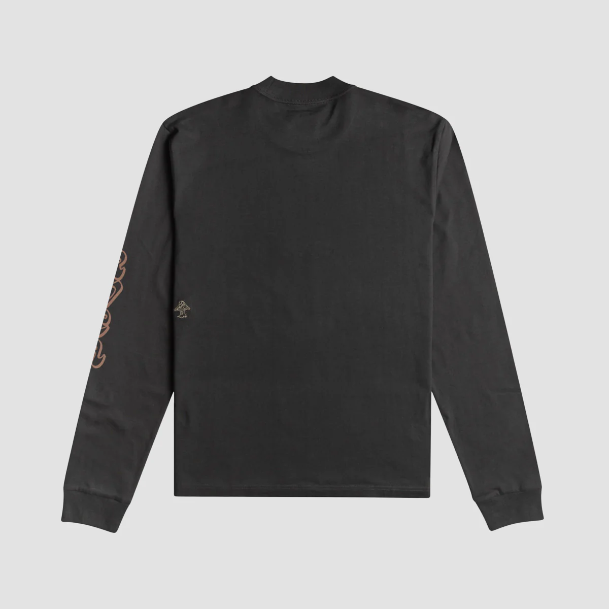 RVCA Scorched Lands Longsleeve T-Shirt Washed Black - Image 3