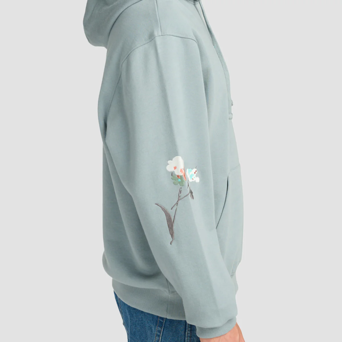 RVCA Scorched Pullover Hoodie Lead - Image 2