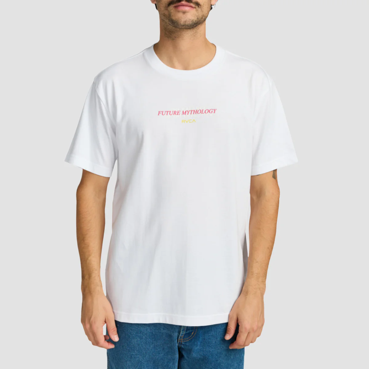 RVCA Superblast T-Shirt White - Image 2