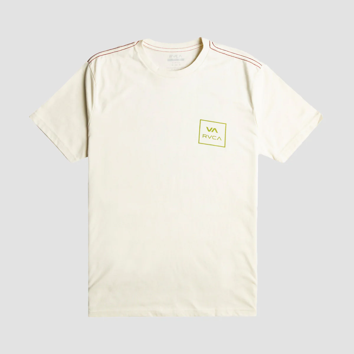 RVCA VA All The Way T-Shirt Antique White - Image 2