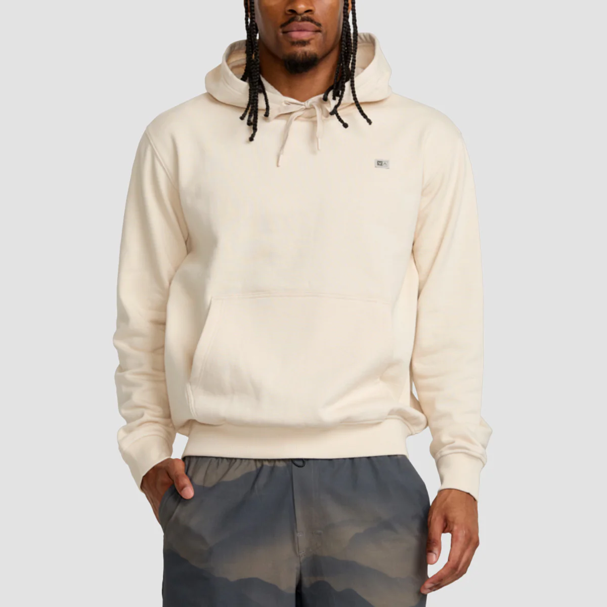 RVCA VA Essential Pullover Hoodie Ceramic