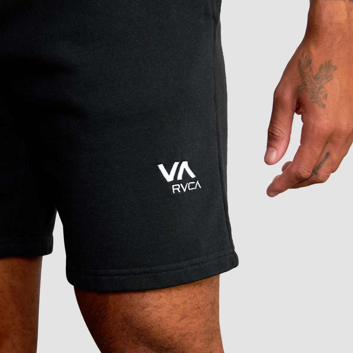 RVCA VA Essential Sweat Shorts Black - Image 3