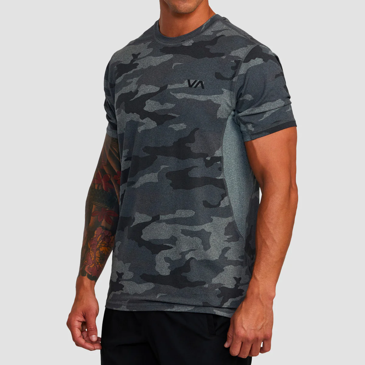 RVCA VA Sport Vent T-Shirt Camo - Image 2