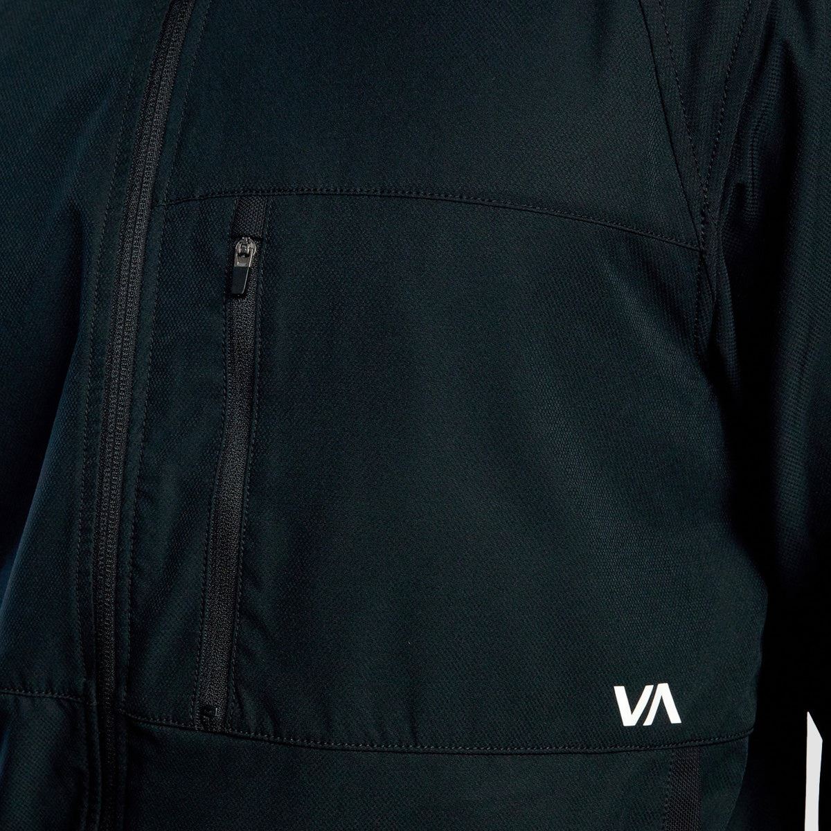 RVCA VA Sport Yogger 2 Windbreaker Jacket Black - Image 3