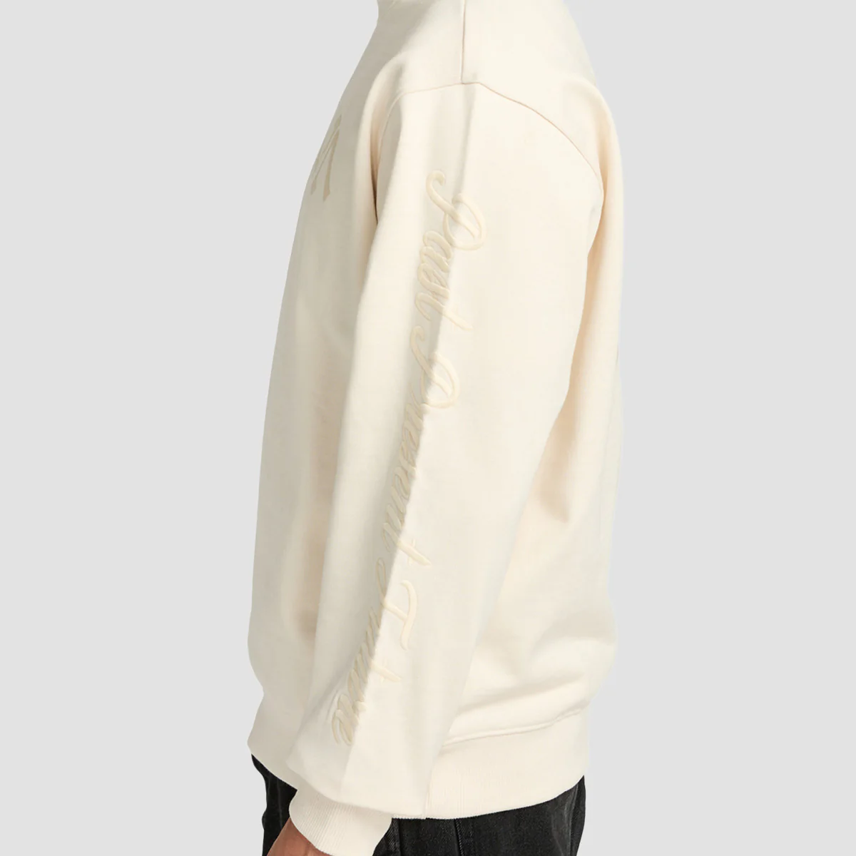 RVCA VA Worldwide Crew Sweatshirt Salt - Image 4