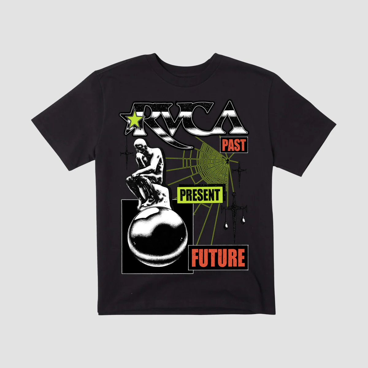 RVCA Webster T-Shirt Black
