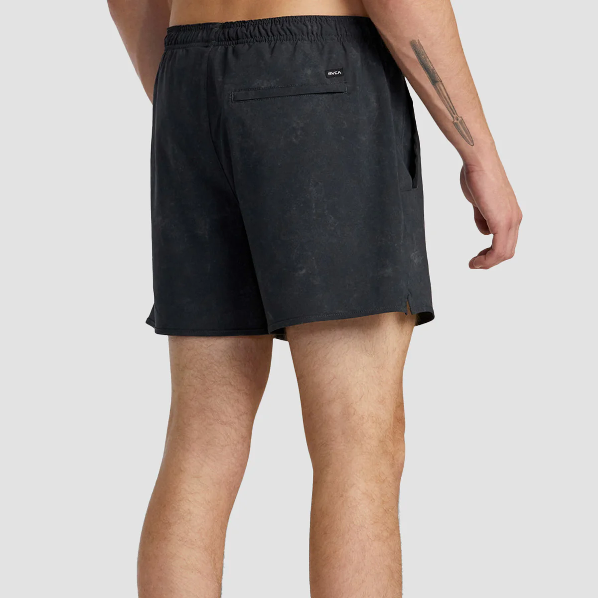 RVCA Yogger 15 Shorts RVCA Black Acid - Image 3