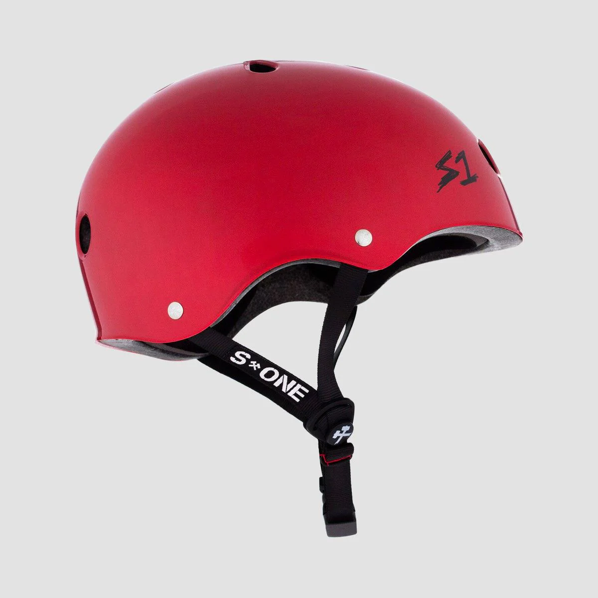 S1 Lifer Helmet Blood Red Gloss - Image 2