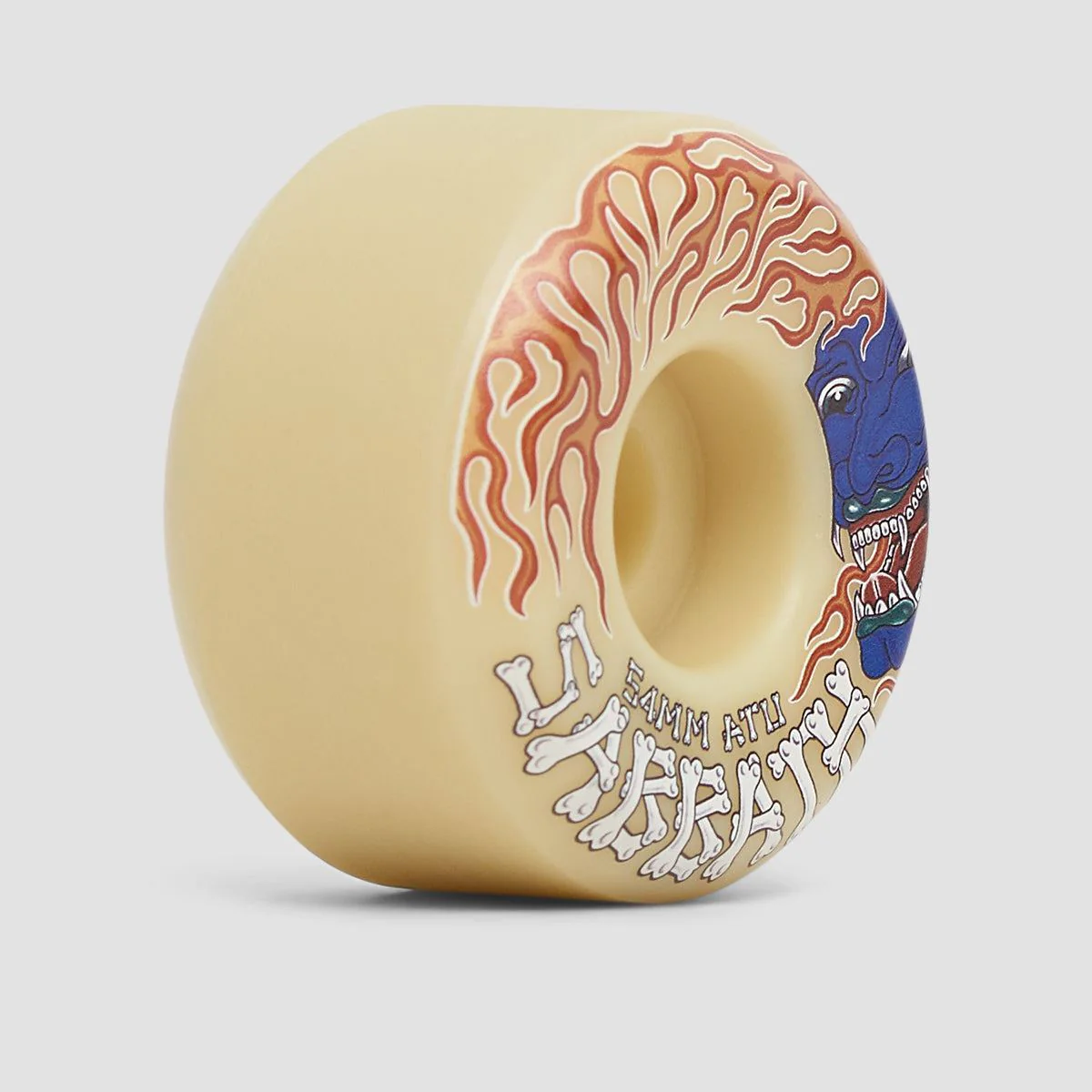 Sabbath Blue Dragon Conical ATU 99A Skateboard Wheels 54mm - Image 2