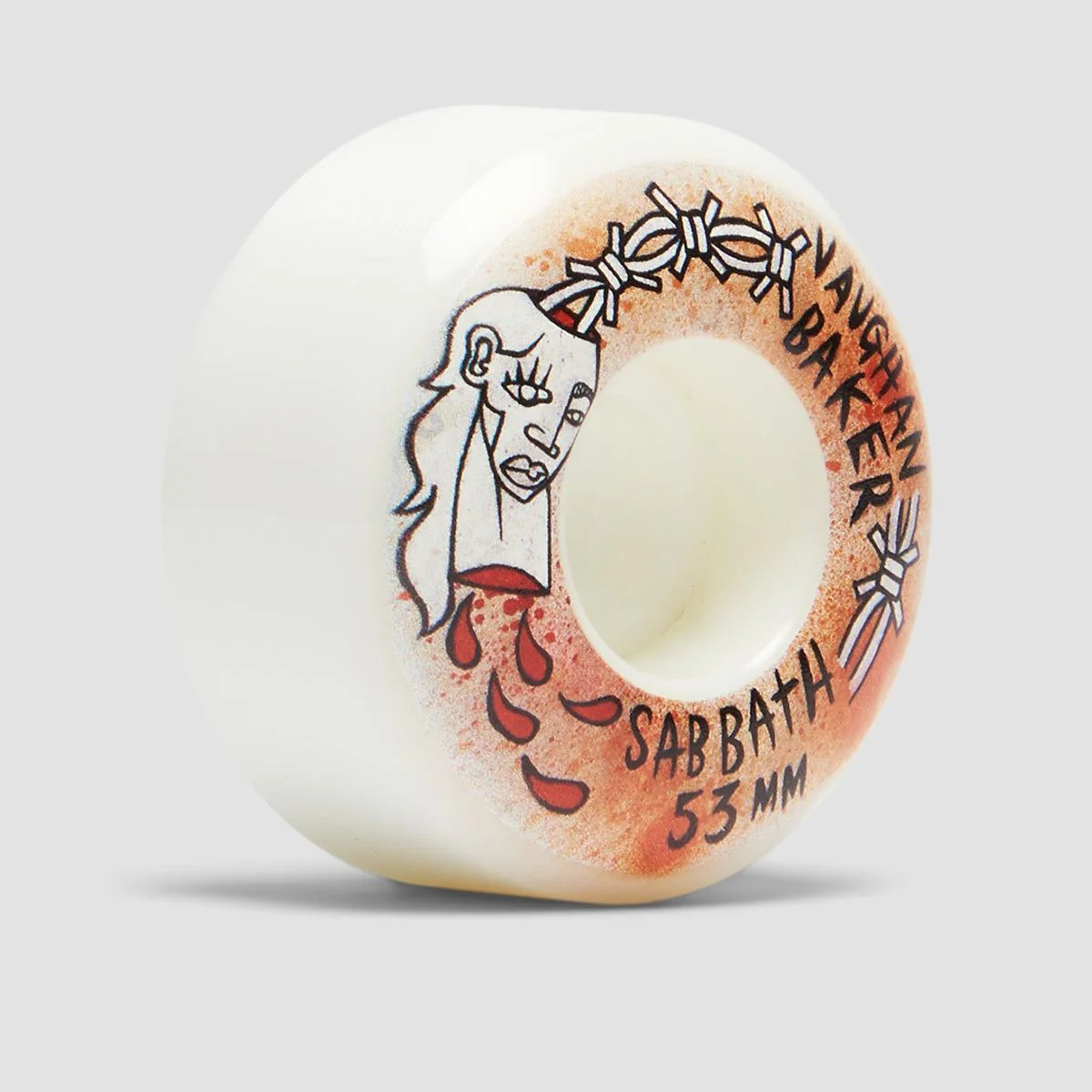 Sabbath Vaughan Baker Og Slim ATU 99A Skateboard Wheels 53mm - Image 2