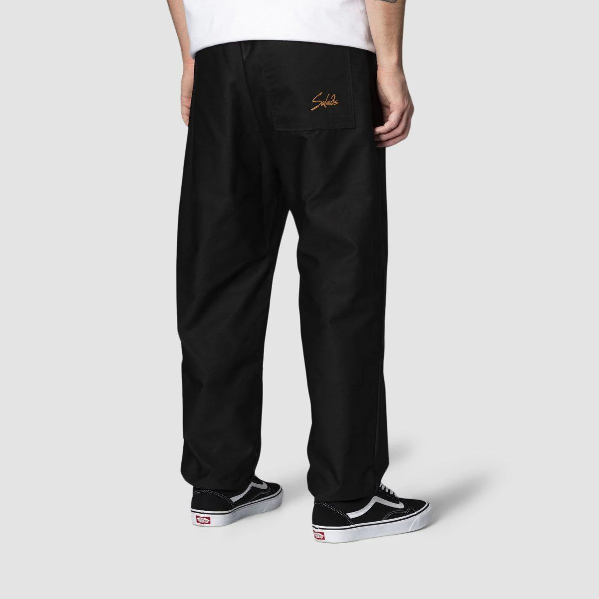 Salads Handmade Trousers Black - Image 2