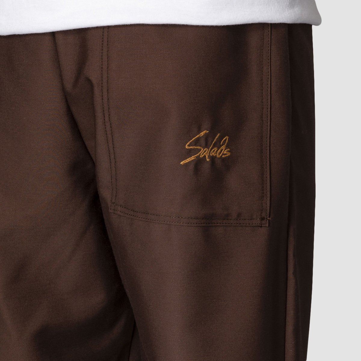 Salads Handmade Trousers Brown - Image 3