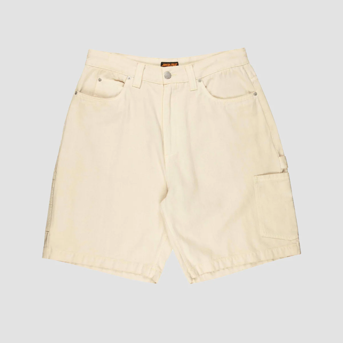 Santa Cruz Carpenter Big Denim Shorts Blond Wood