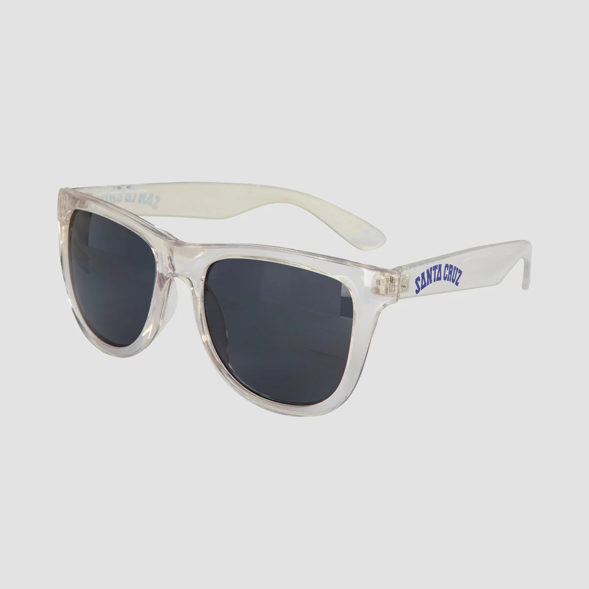 Santa Cruz Collegiate Strip Sunglasses Clear