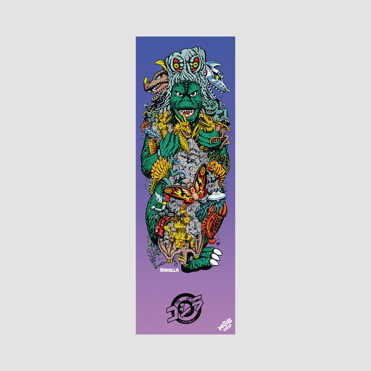 Santa Cruz Godzilla Kaiju Roskopp Grip Tape - 11"