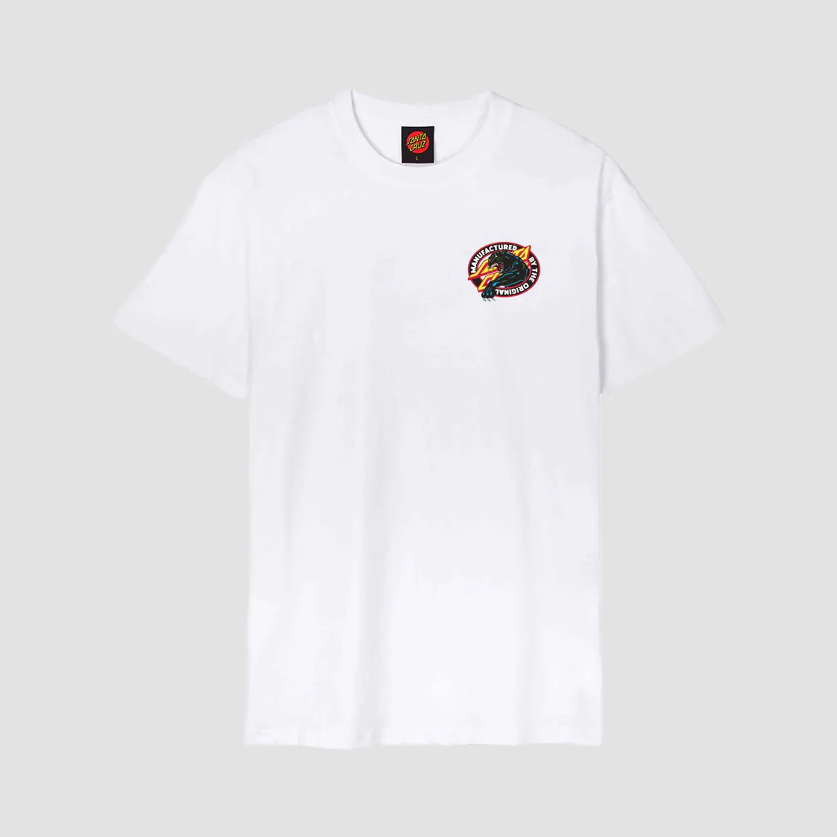 Santa Cruz Natas SC Panther T-Shirt White