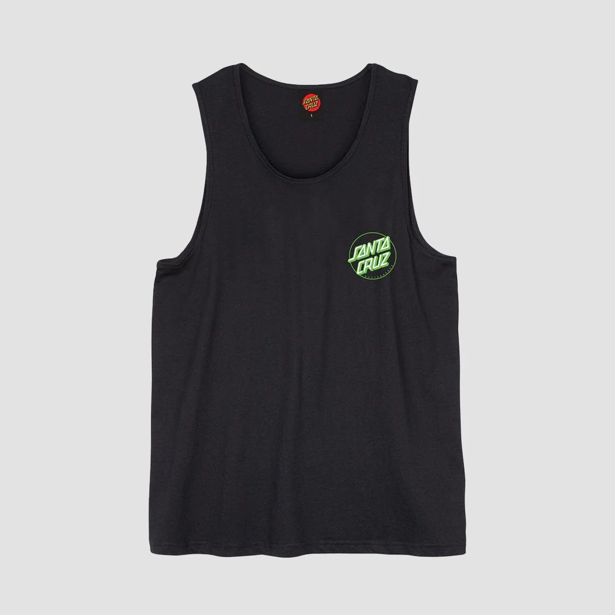 Santa Cruz Partial Dot Vest Black