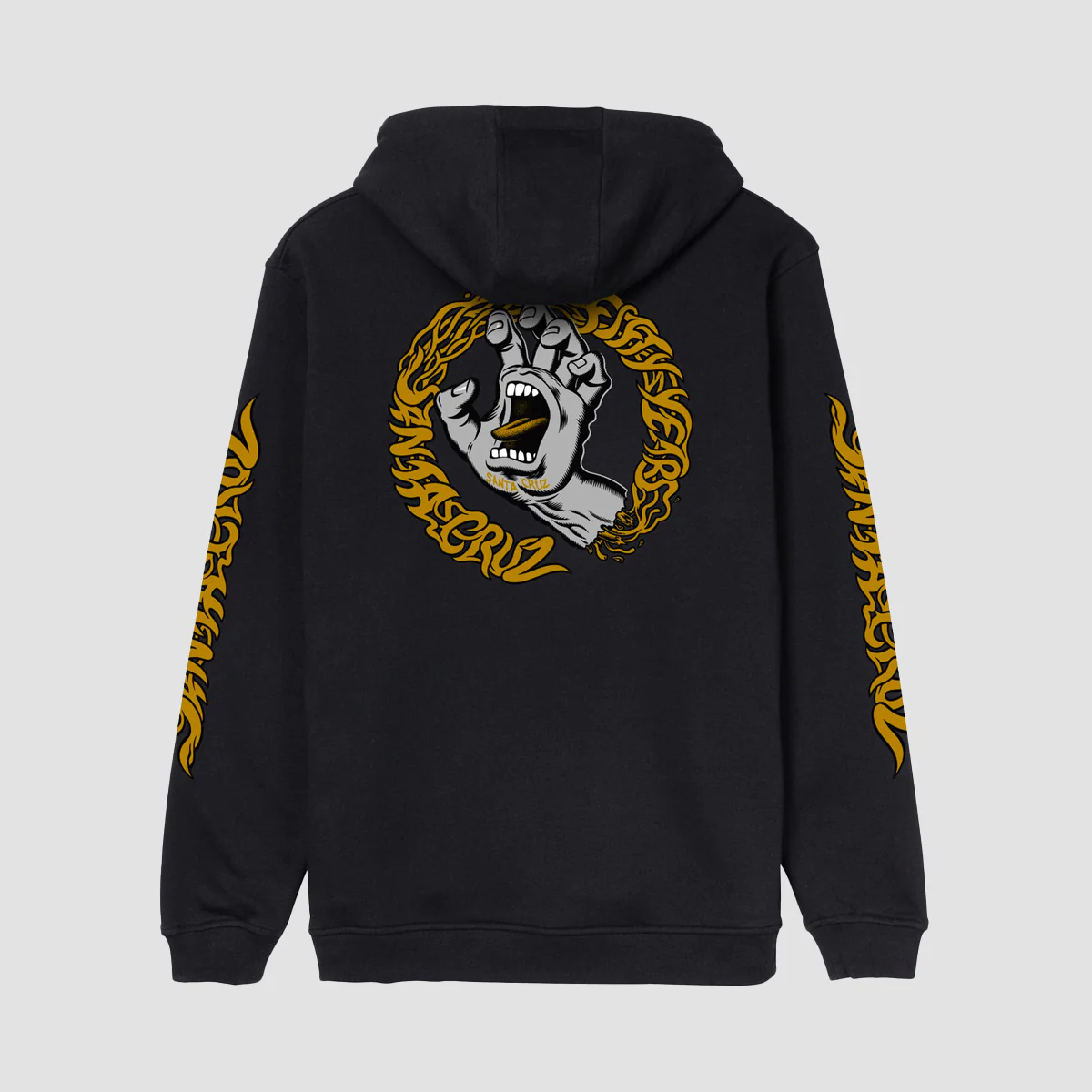 Santa Cruz Screaming 50th Pullover Hoodie Black - Image 2