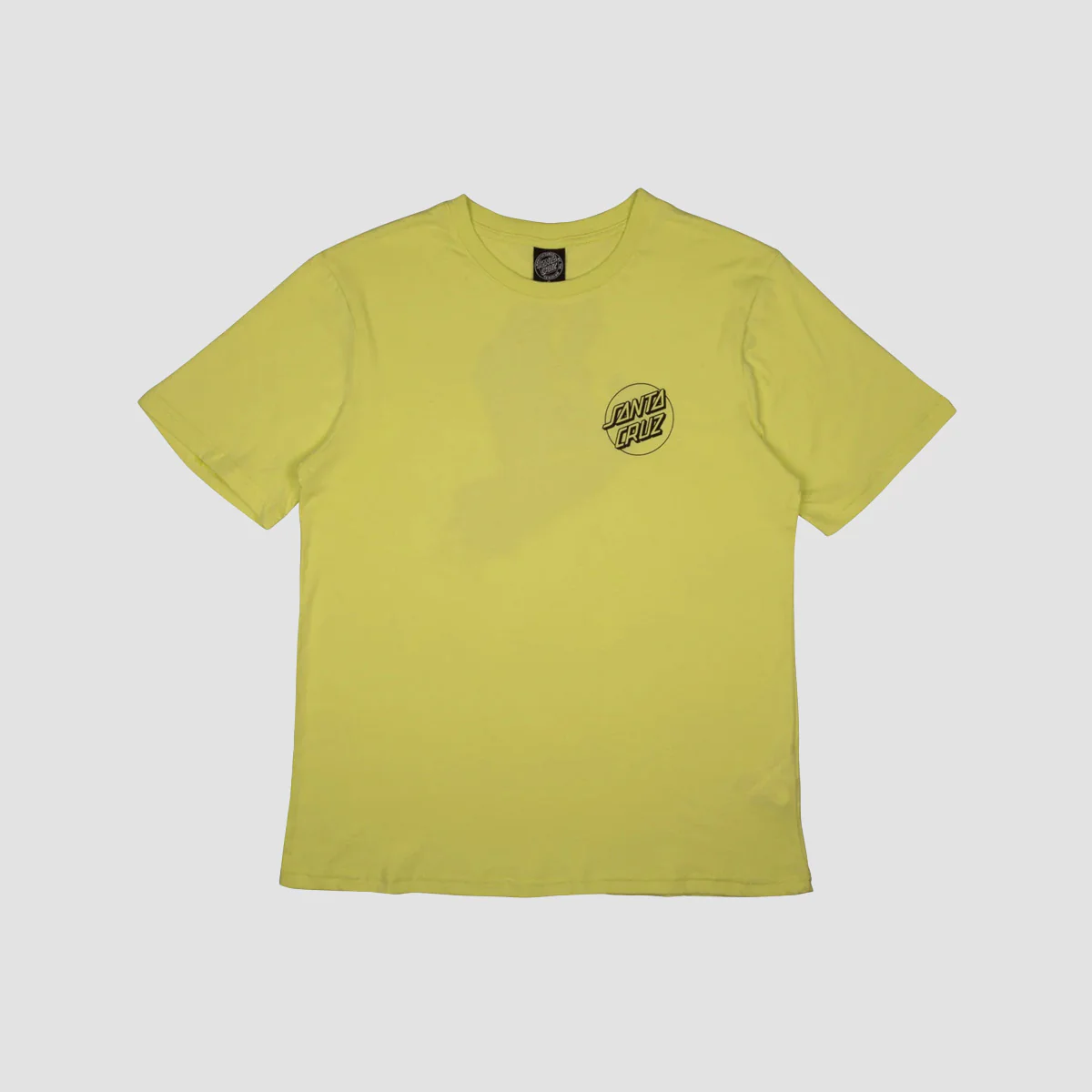 Santa Cruz Screaming Hand T-Shirt Washed Lime - Womens