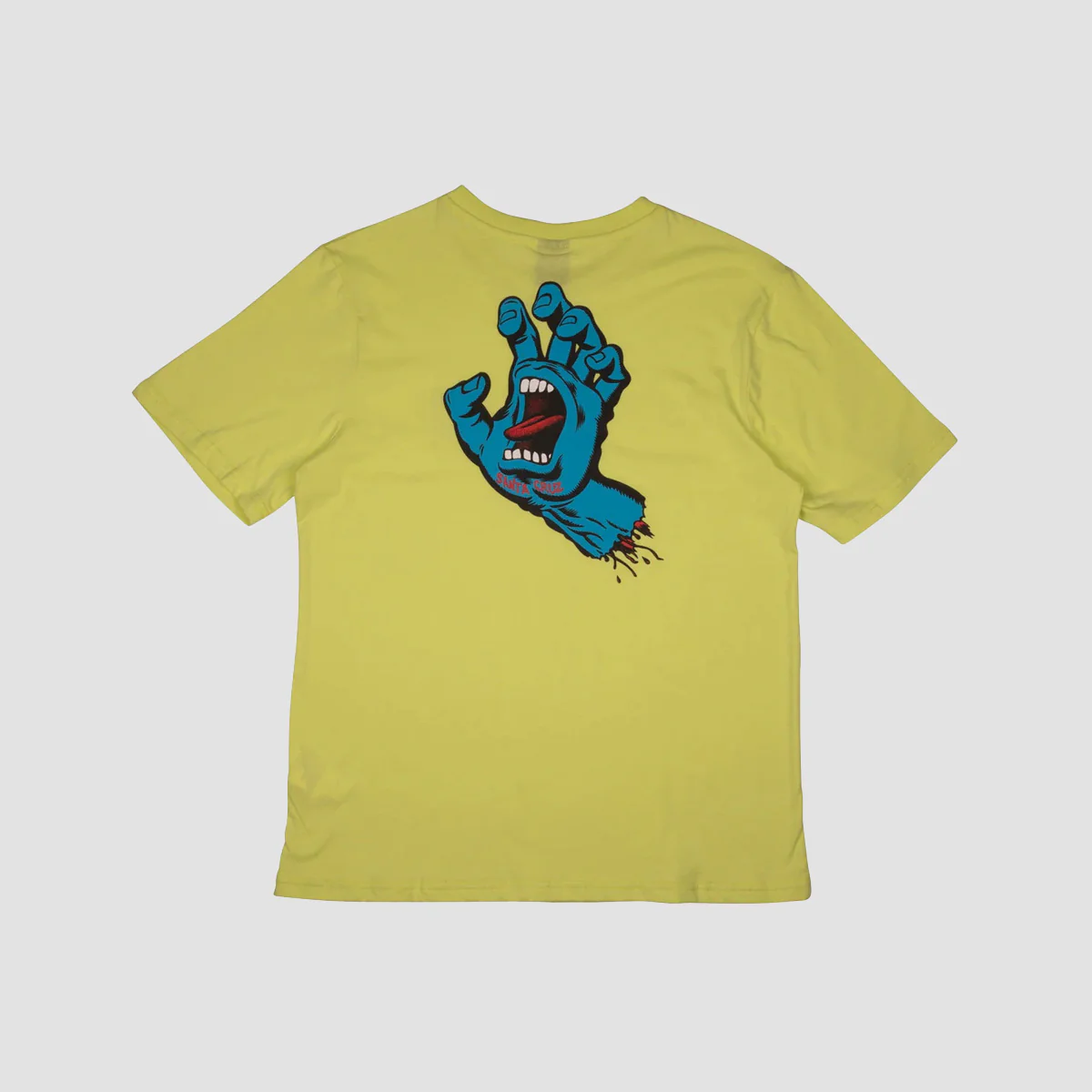 Santa Cruz Screaming Hand T-Shirt Washed Lime - Womens - Image 2