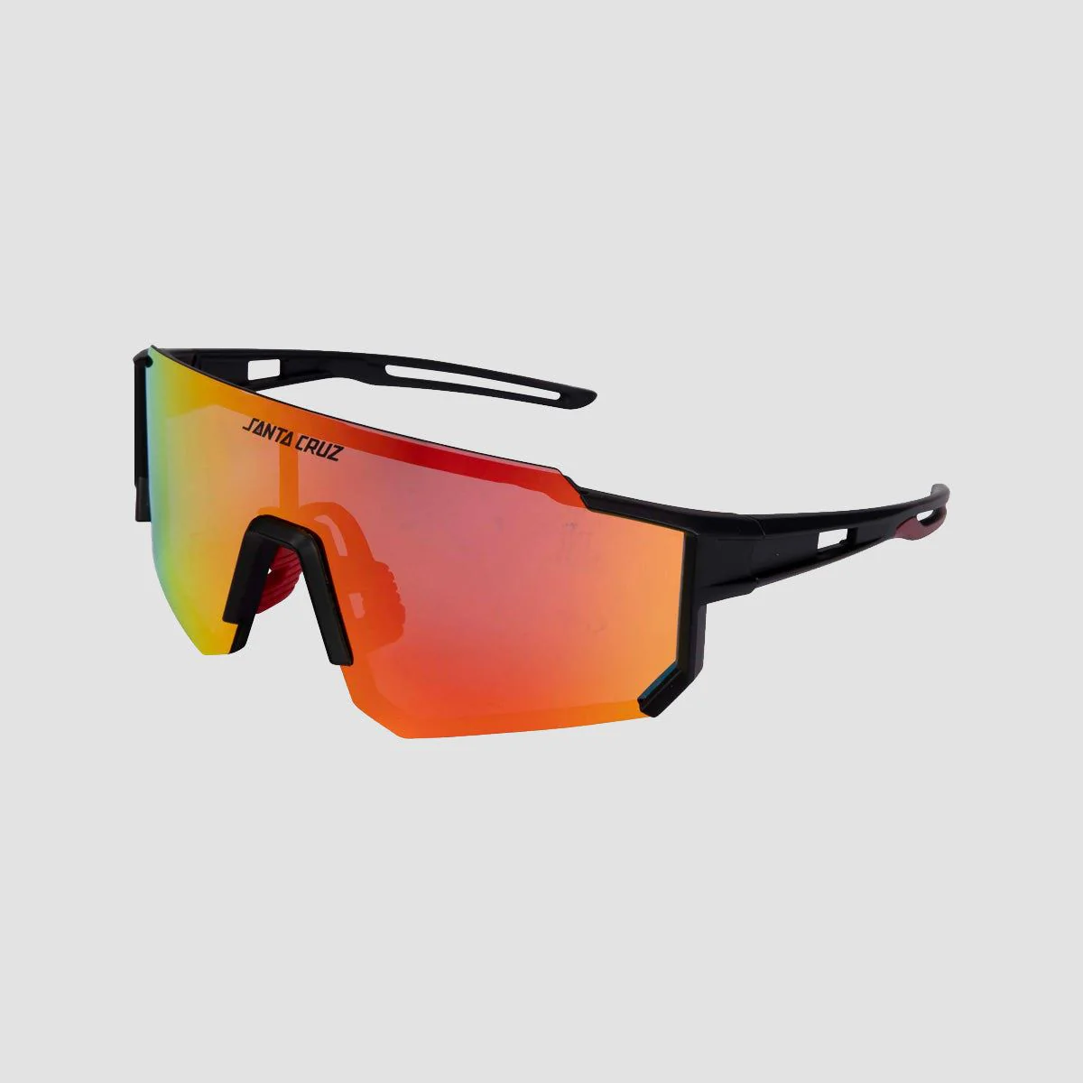 Santa Cruz Strip Racer Sunglasses Black/Orange Red