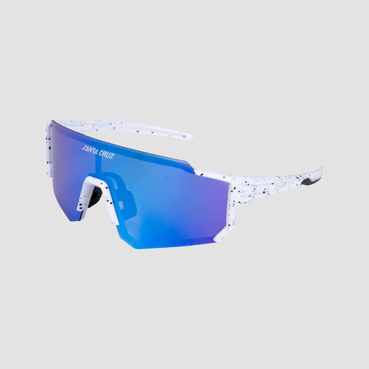 Santa Cruz Strip Racer Sunglasses White/Blue