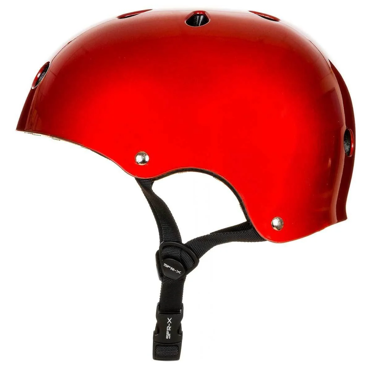 SFR Essentials Helmet Metallic Red - Image 2